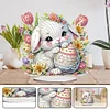 DIY Easter Egg Rabbit Acrylic Special Shape Diamond Painting Desktop Ornament