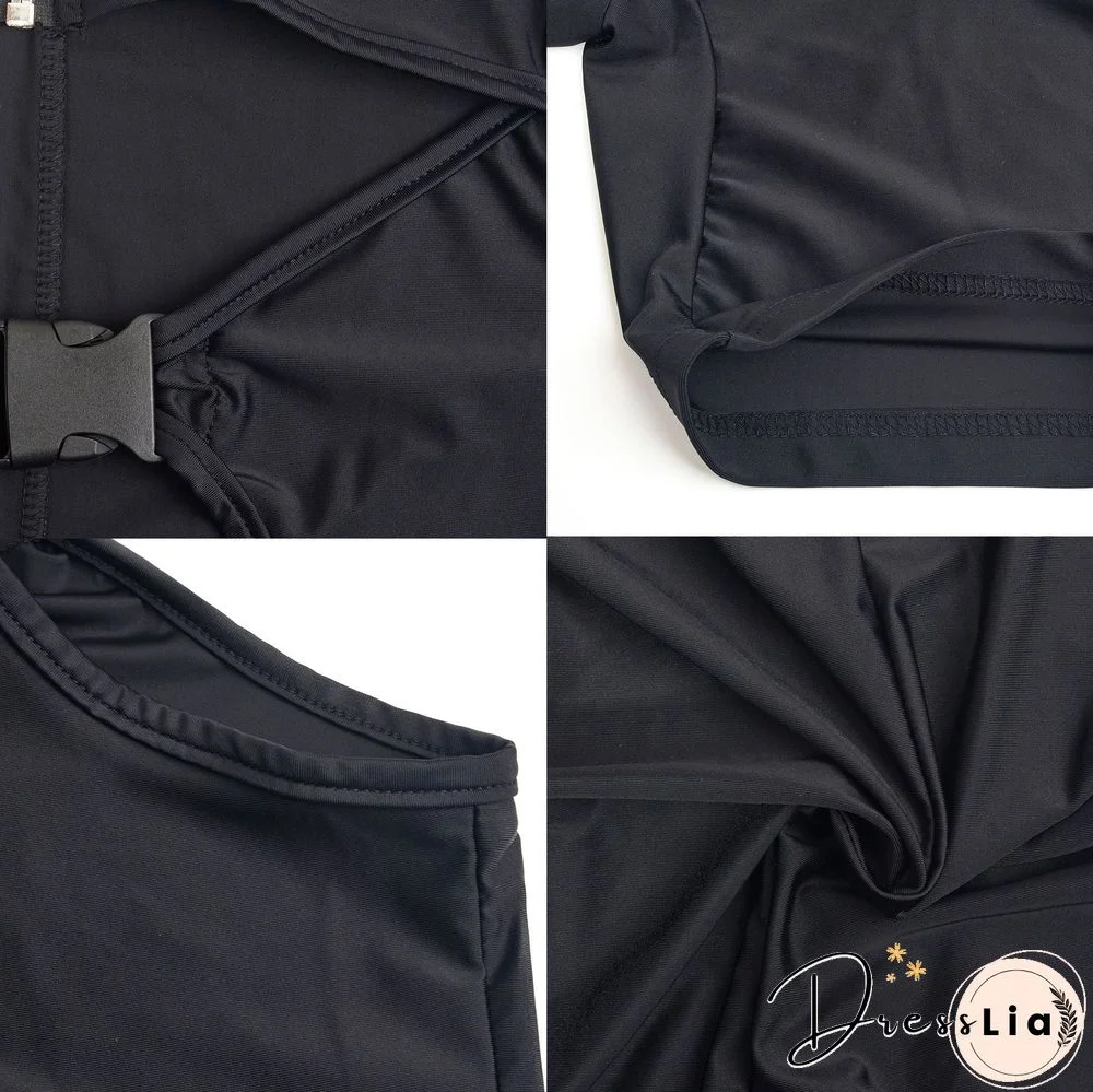 Women's Shorts Fluorescent Green Long Sleeve Jumpsuit