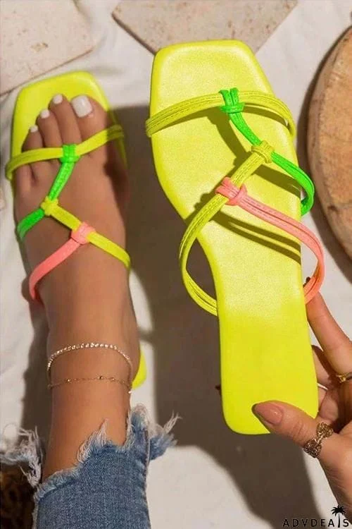 Weave Flat Slipper