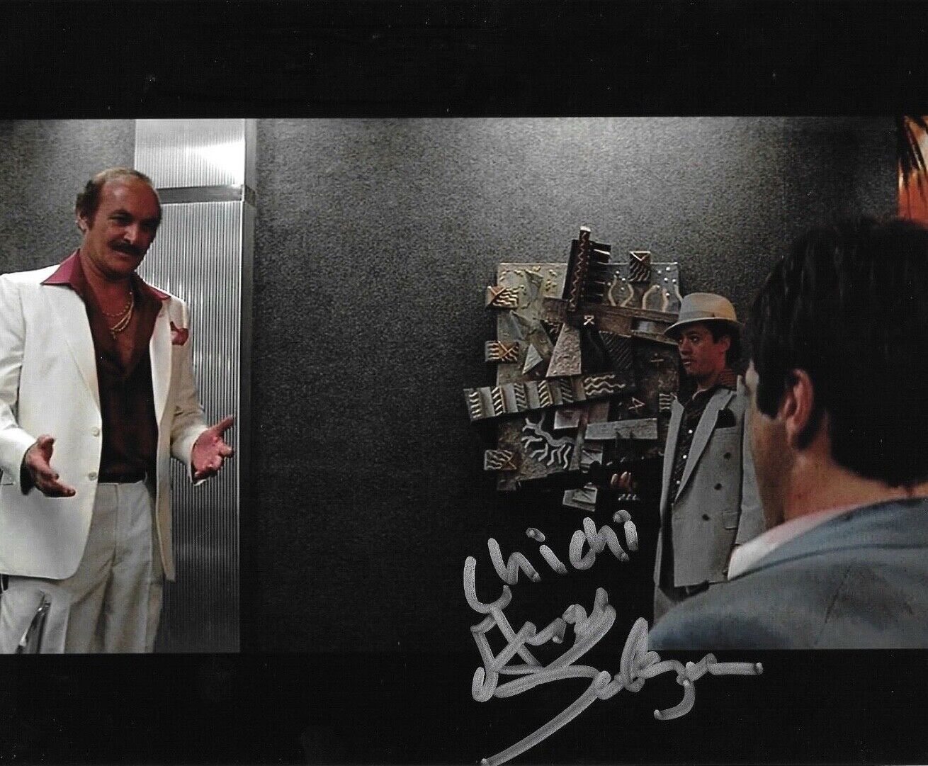 * ANGEL SALAZAR * signed 8x10 Photo Poster painting * SCARFACE * CHI-CHI * PROOF * 13