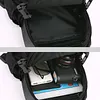 Men Casual Chest Bag Multi Pocket Multifunction Waist Bag Waterproof Commute Bag