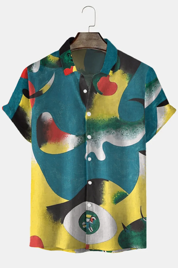 Resort Style Casual Short Sleeve Shirt