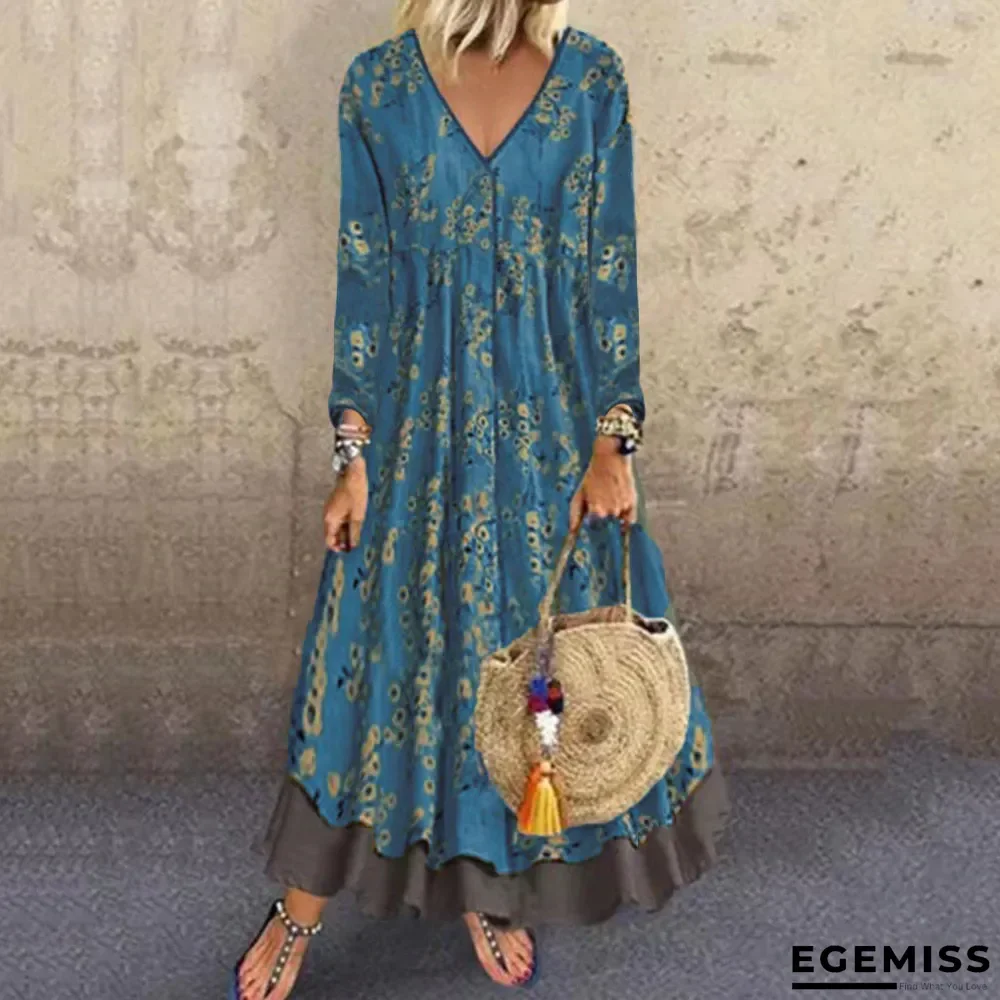 Boho Short Sleeve Summer Dress | EGEMISS