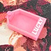 Lucky Crystal Diamond Painting Rose Tray DIY Diamond Art Accessories
