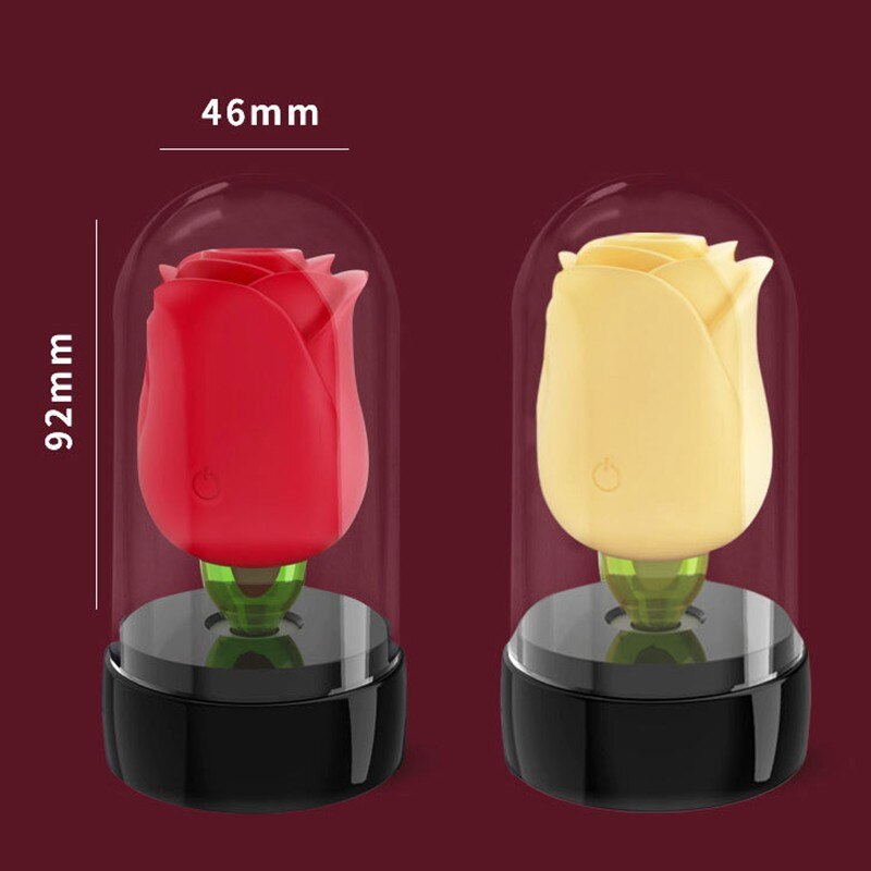 rose vibrator · portable tongue licking rose toy