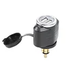 Motorcycle 3.1A Dual USB Charger Adapter for Hella/DIN Powerlet Plug