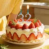 Reusable Numeral Birthday Candle Holder Set Number 0-9 for Party Anniversary