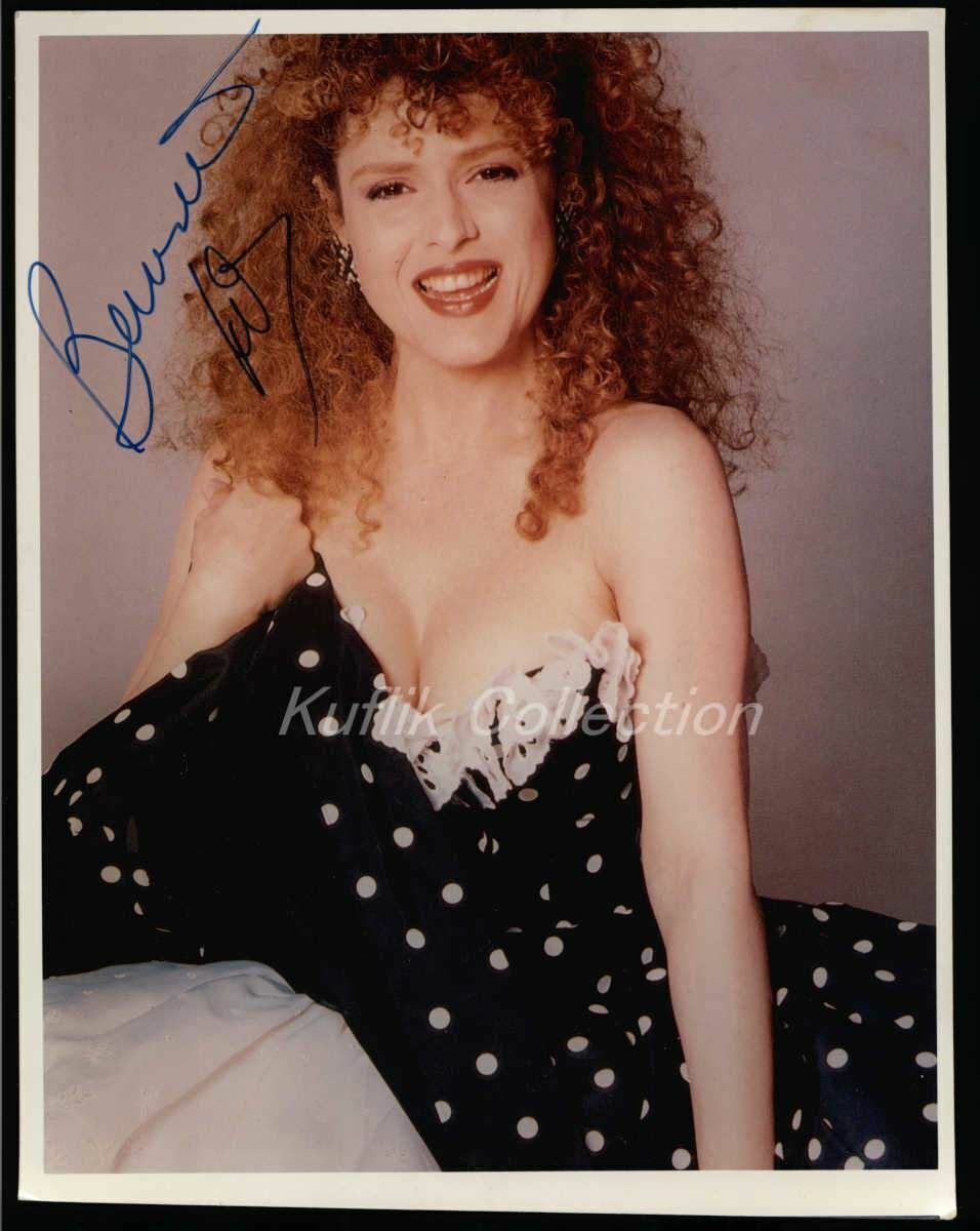 Bernadette Peters - Signed Autograph Color 8x10 Photo Poster painting - The Jerk