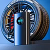 Portable Air Compressor Rechargeable LCD Display Electric Tire Pump 1500mAh