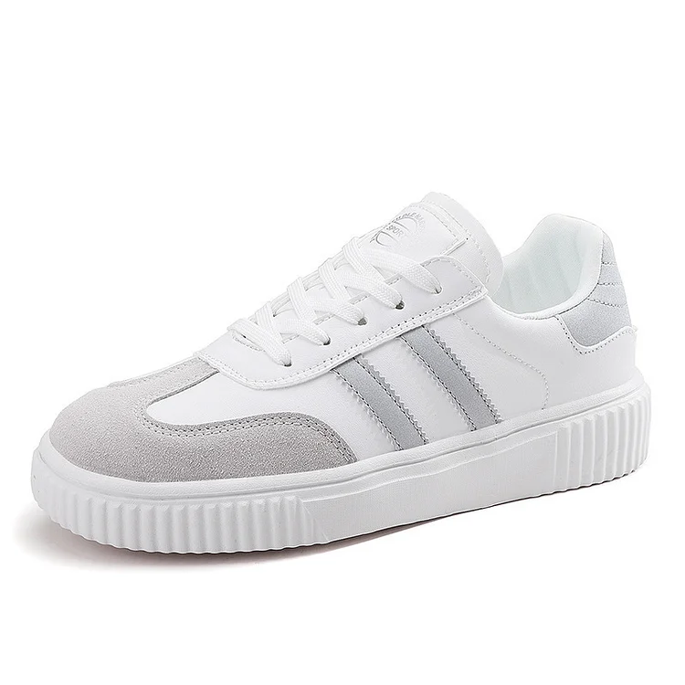 Women's Sports Casual Single Shoes Thick Bottom Retro Versatile  Stunahome.com