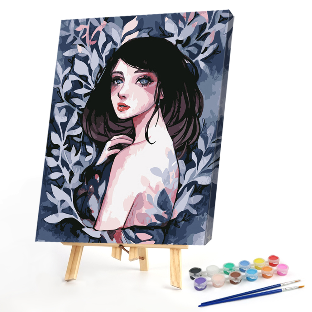 

40*50CM - Paint By Numbers - Girl, 501 Original