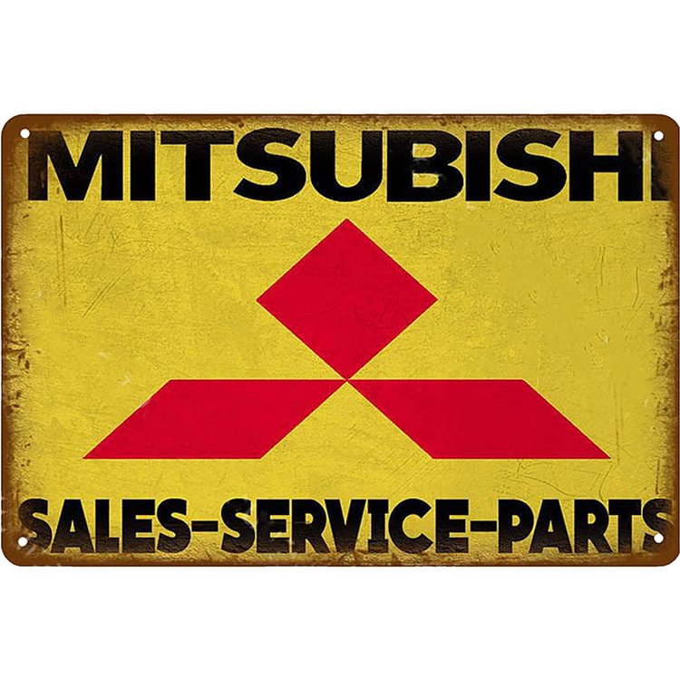 Mitsubishi Motors Sercive - Vintage Tin Signs/Wooden Signs - 20*30cm/30*40cm