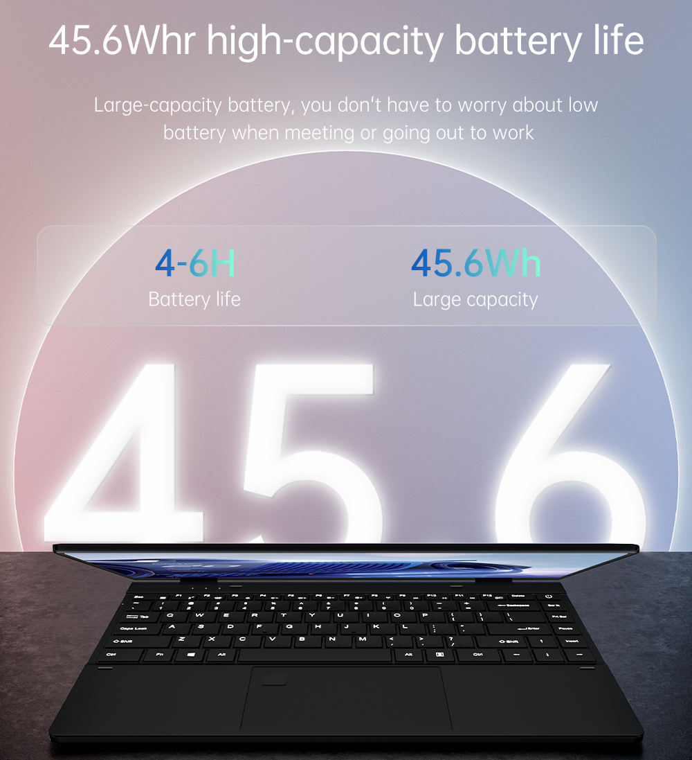 KUU Flexones 14.1 inch Black Flexible Laptop Intel i3-1115G4 Processor Up to 3.0GHz 8GB DDR4 RAM 521GB SSD PCIe 13