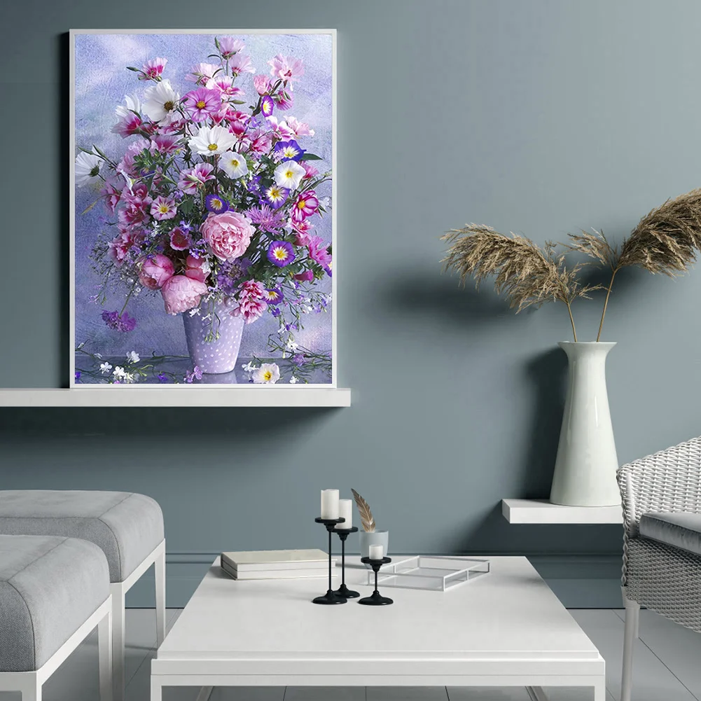 Diamond Painting - Full Round Drill - Flower(30*40cm)