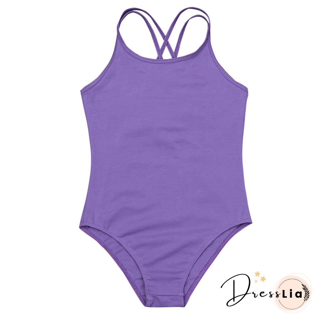Ballet Leotards Cotton Ballet Dress Camisole Girls Ballet Dance Dancewear Gymnastics Leotard Strap Ballet Leotard Dress