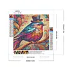>SALE<5D DIY Full Round Drill Diamond Painting Cute Bird Kit Home Decoration 30x30cm