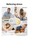 Baby Sleep Machine Portable Baby Sleep Sound Player Rechargeable for Home Travel