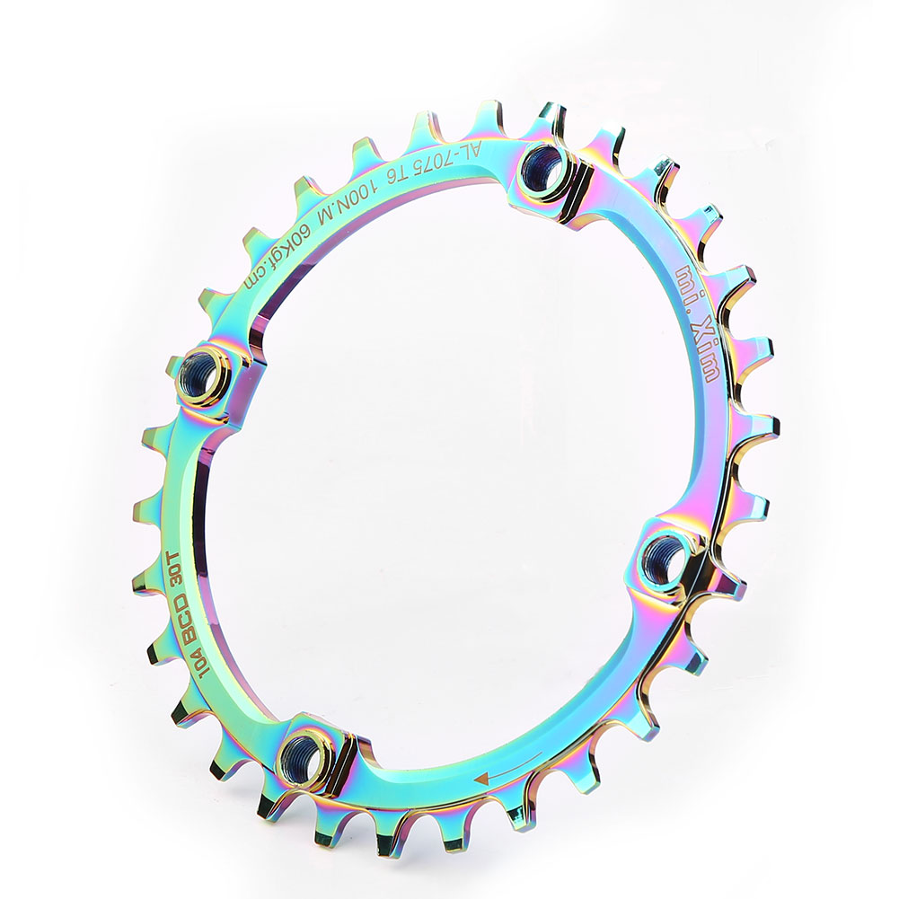 

ZF104 Round Narrow Wide Bike Chainring 104BCD MTB Mountain Bike Chainring, 38t, 501 Original