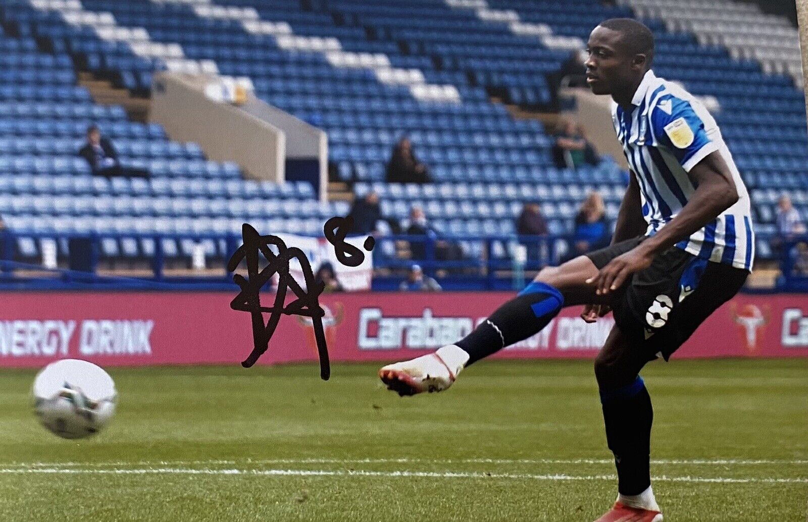 Dennis Adeniran Genuine Hand Signed Sheffield Wednesday 6X4 Photo Poster painting