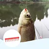 Leurre souple flottant en forme de ver pour la p&ecirc;che