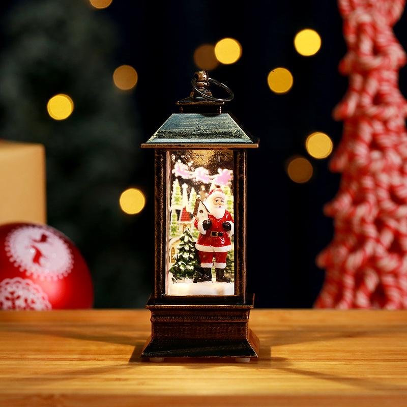 Hugoiio™ Christmas Decoration Lamp-Wind Lamp/Phone Booth/Octagonal Pavilion