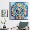 Folk Flower -  Crystal Rhinestone Diamond Painting