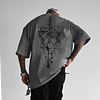 Oversized 'Compass' Tee by Inlyline