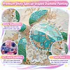 Blue Rhinestone Turtle 5D DIY Partial Drill Diamond Painting Kits Adults