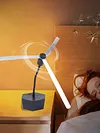 Flexible Tables Fly Repellent Fan for Picnic Kitchen Party (Charging Version)