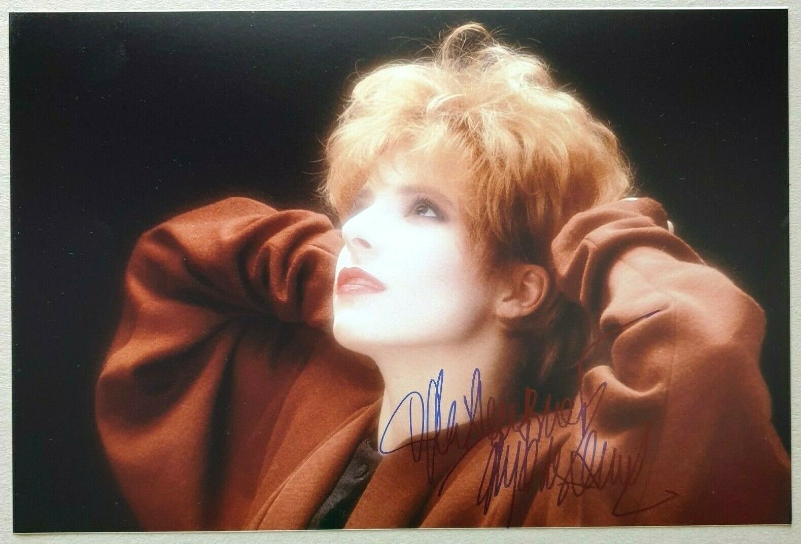 MYLENE FARMER In-Person Signed Autographed Photo Poster painting CANNES 2021 RACC TRUSTED COA