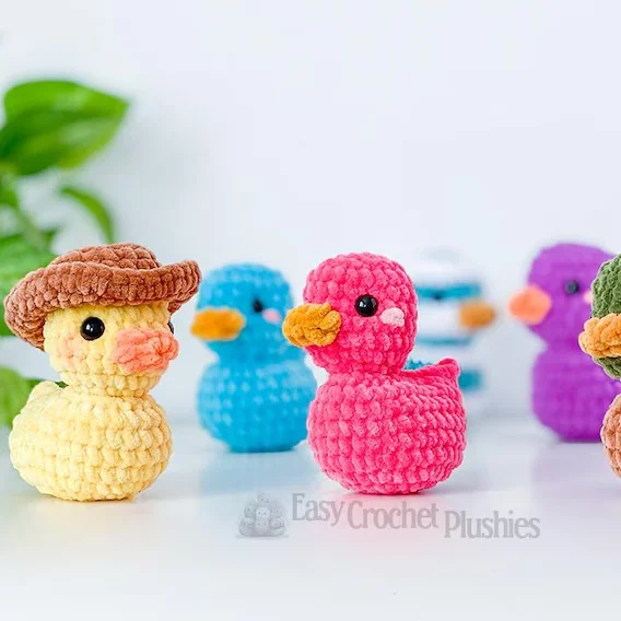 Rubber Ducky and Owl Crochet Pattern Digital Patterns
