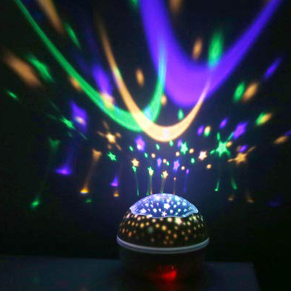 

Baby 360 Rotation LED Star Sky Pink-Bluetooth Laser Projector Night Light, 501 Original