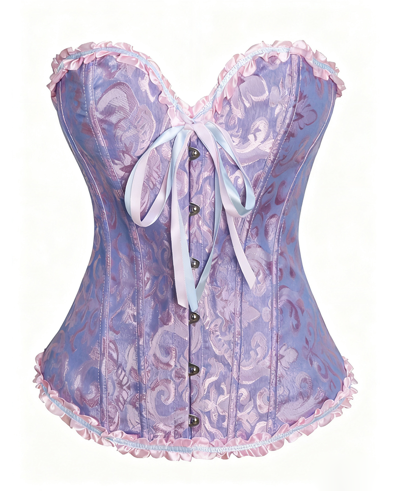 Lace-Up Waist Shaping Corset