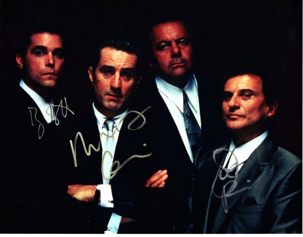 Ray Liotta Joe Pesci DeNiro autographed 11x14 signed Photo Poster painting Picture Pic and COA