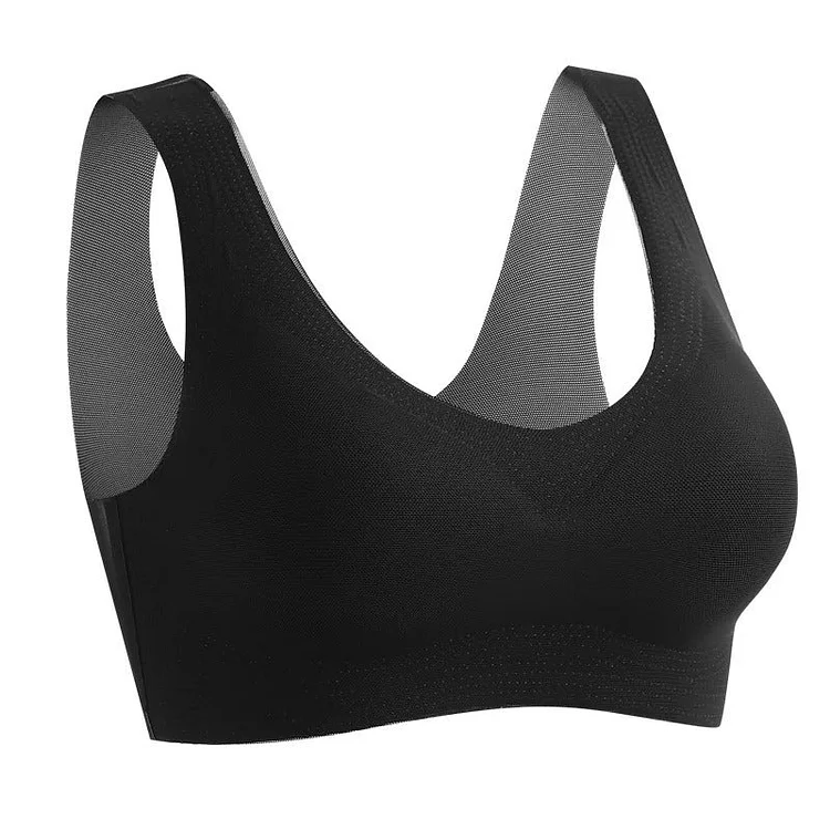 Ice Silk Ion Lymphvity Detoxification and Shaping & Powerful Lifting Bra - Breathable, Seamless, Comfort Bra, Non-Marking  Bras Radinnoo.com