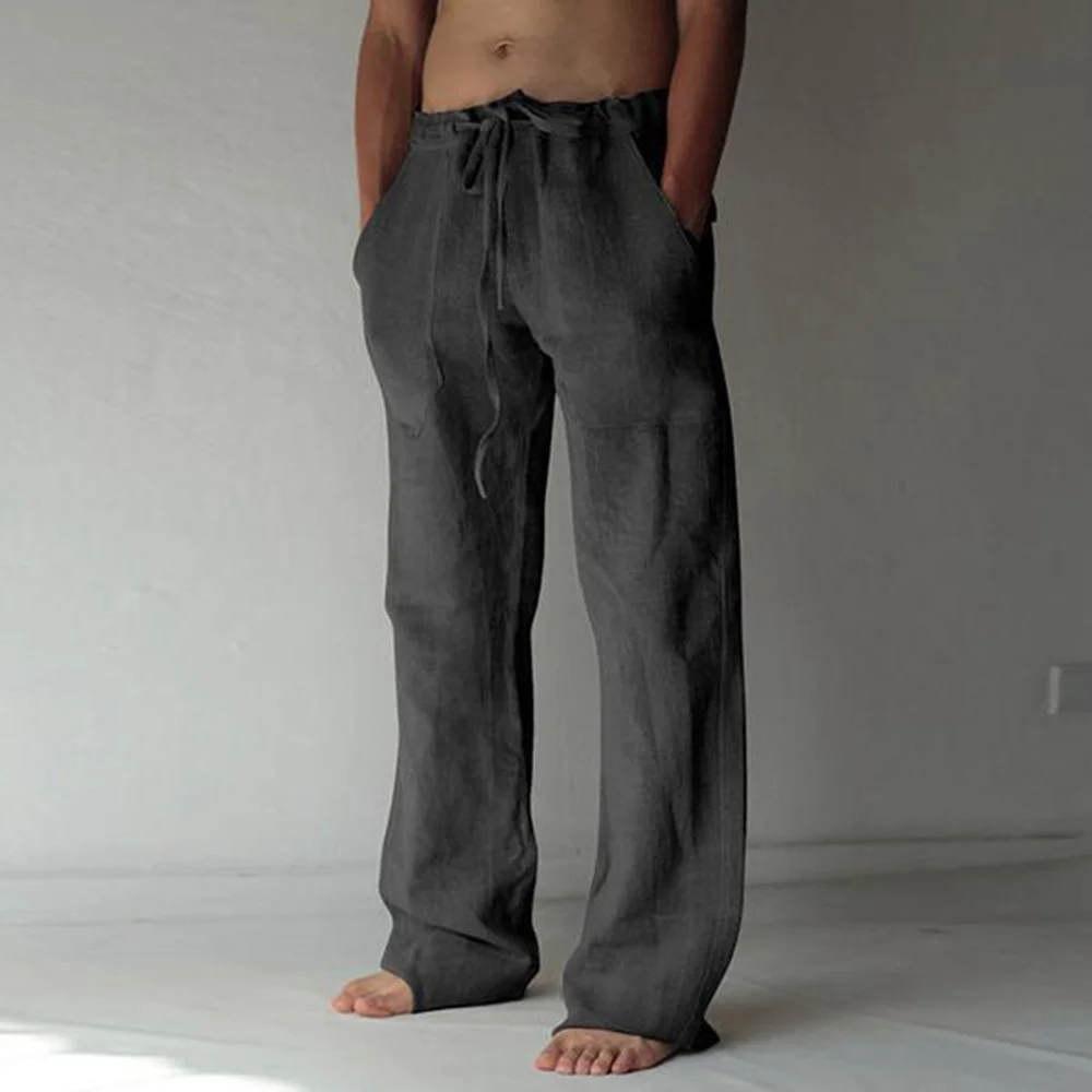 Loose Cotton Trousers-inspireuse