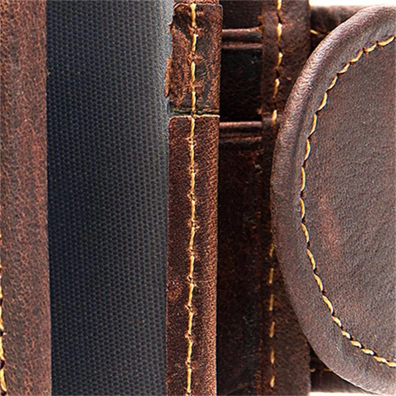 Leather Men's Wallet Retro Durable Wallet