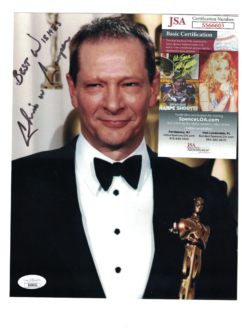 Chris Cooper Academy Award Winning Actor Signed 8x10 Photo Poster painting JSA Certified