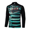 25/26 Portugal Black & Green Spray Half-Zip Training Jacket Set