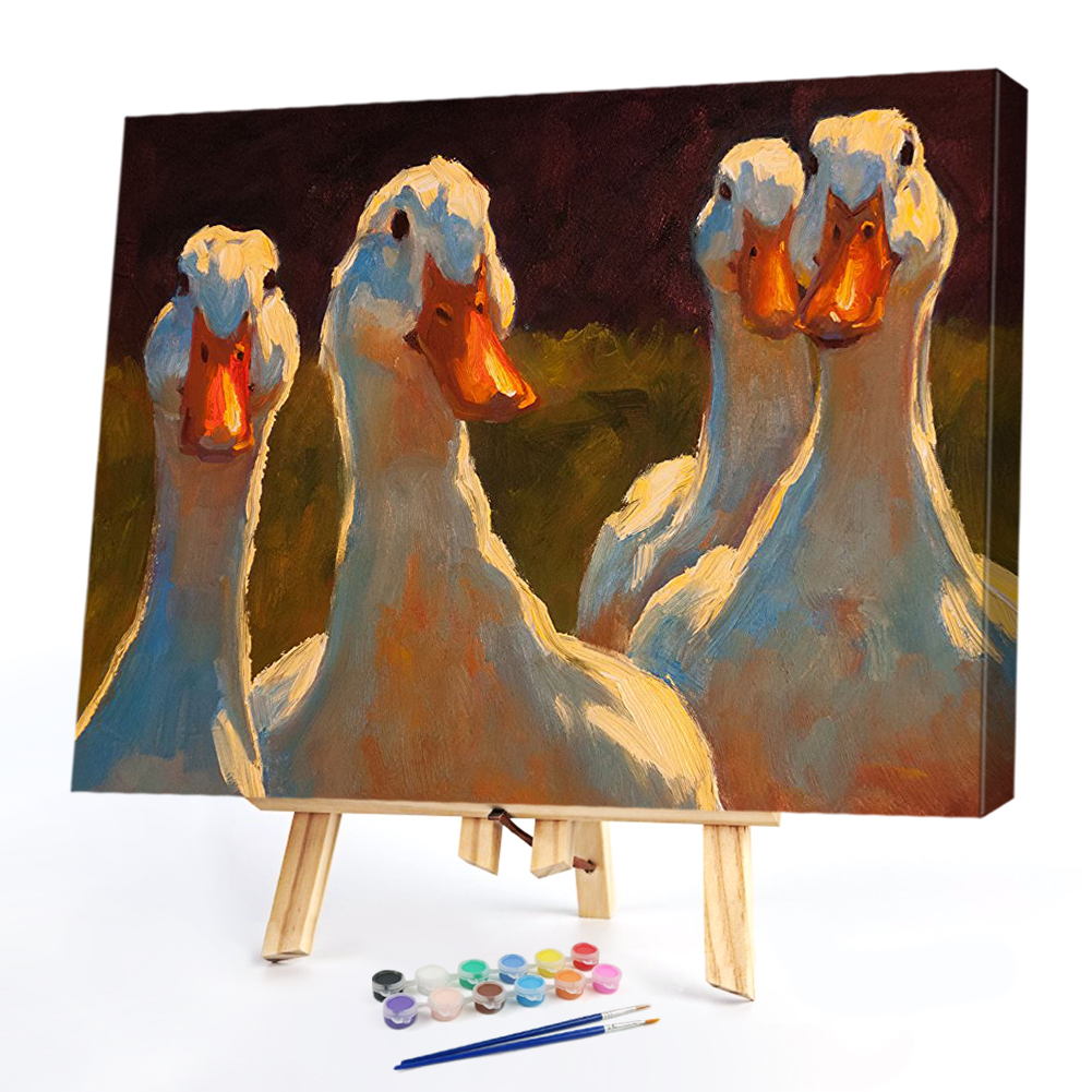 

50*40CM - Paint By Numbers - Duck, 501 Original