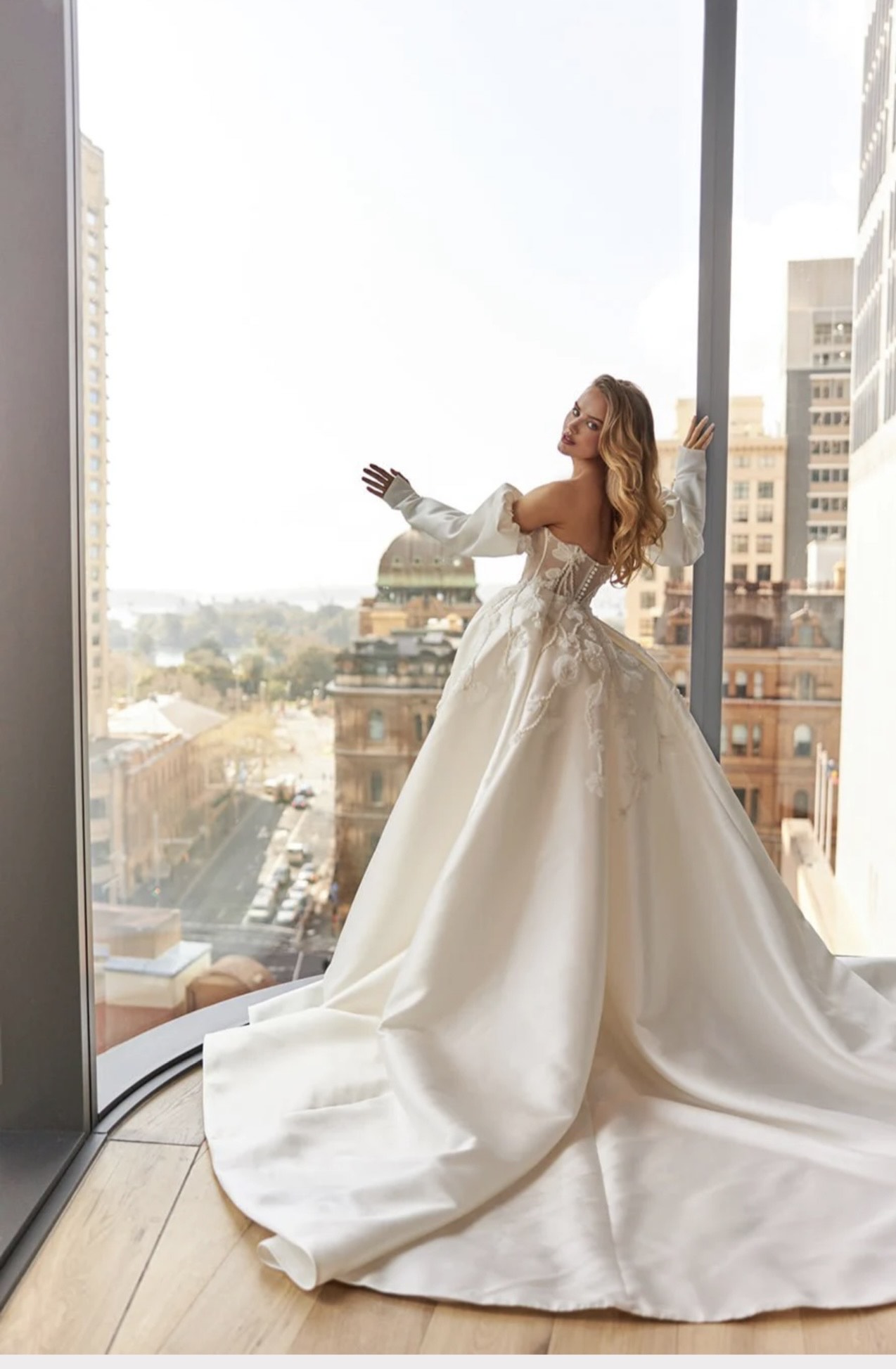 Vintage Square Neckline White Long Prom Dress,White Summer Vacation Dress  Y6827 main image 1