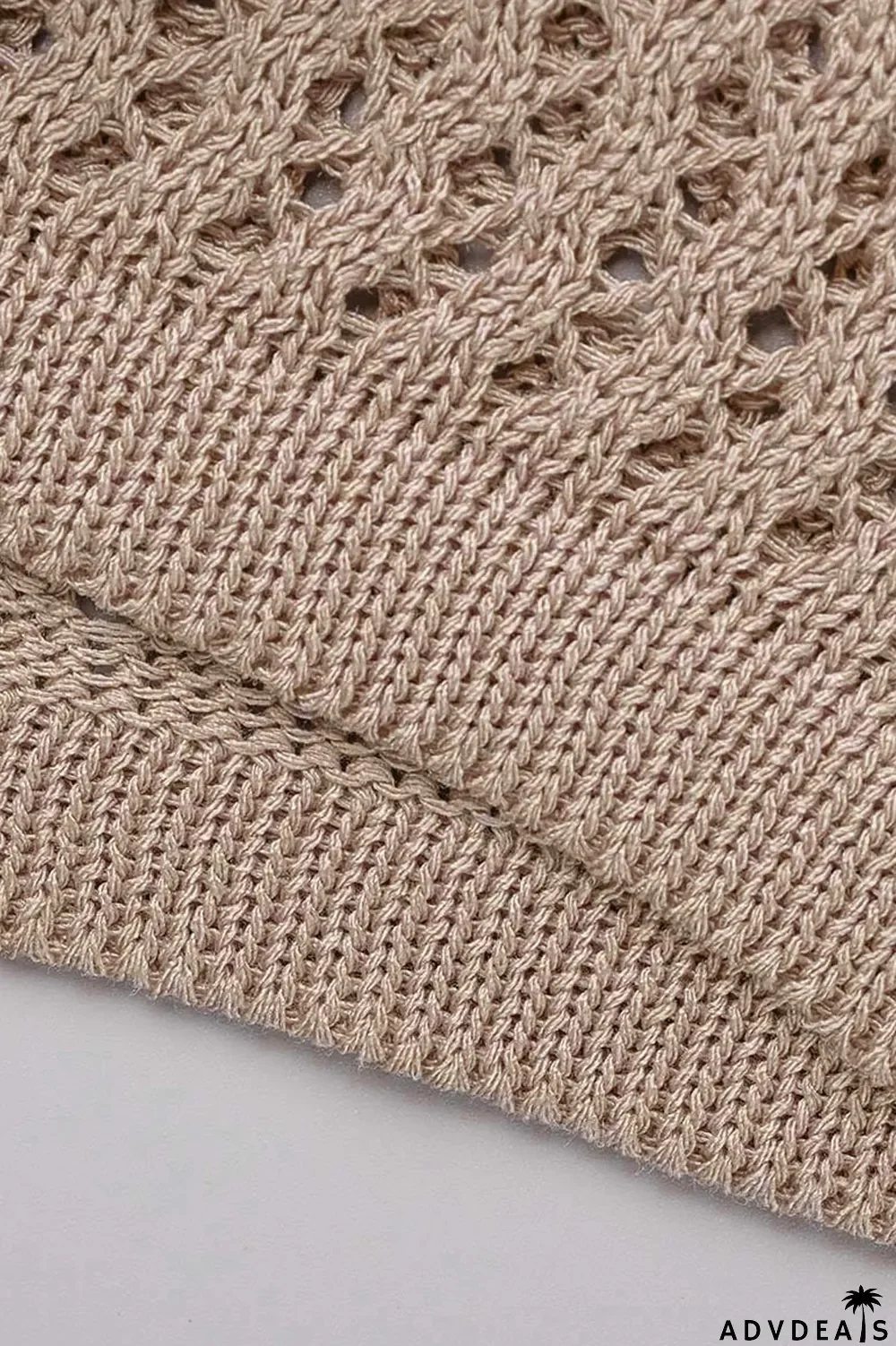 Green Yellow Sexy Solid Hollowed Out Patchwork Buckle Turndown Collar Half Sleeve Two Pieces