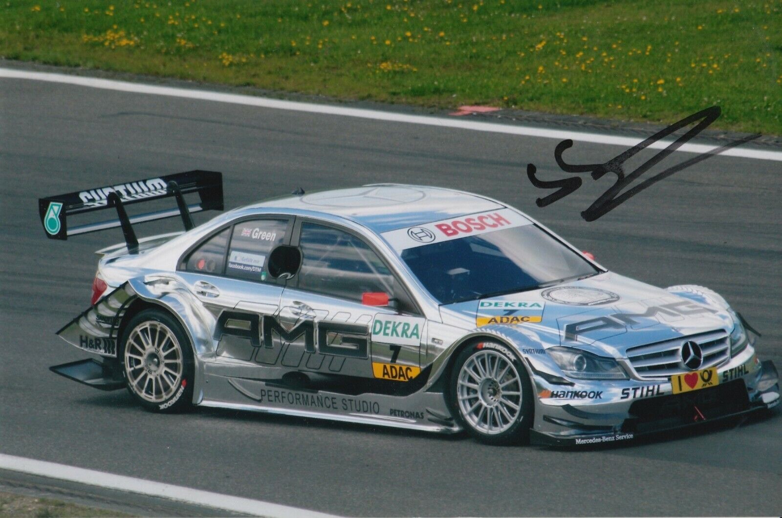 Jamie Green Hand Signed 9x6 Photo Poster painting - Touring Cars Autograph 1.