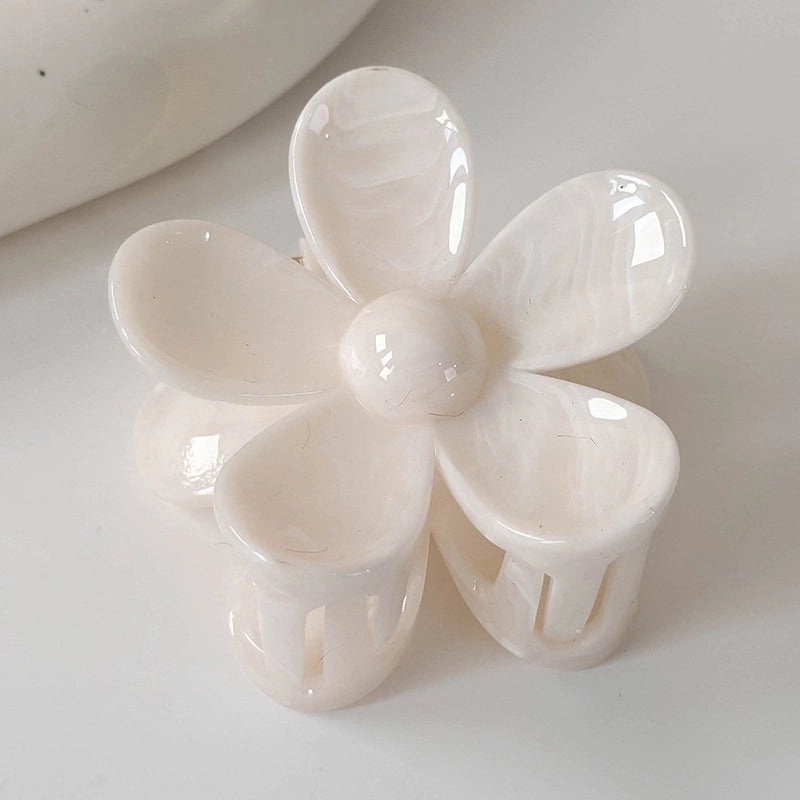 Women’s Elegant Vacation Tropical Flower Arylic Hair Clip