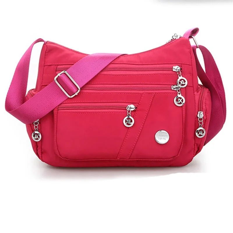 New Casual Women Bag Nylon Waterproof Messenger Bags For Lady Crossbody Shoulder Bag High Quality Multifunctional Handbags