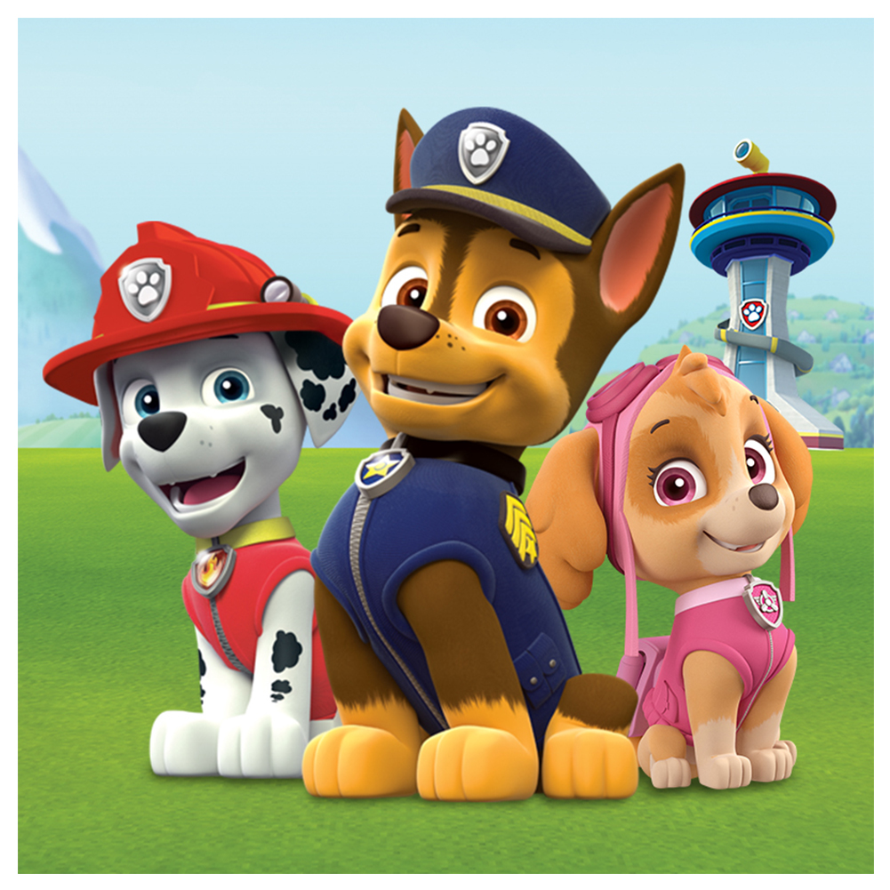 

Paw Patrol - Round Drill Diamond Painting - 40*40CM, 501 Original