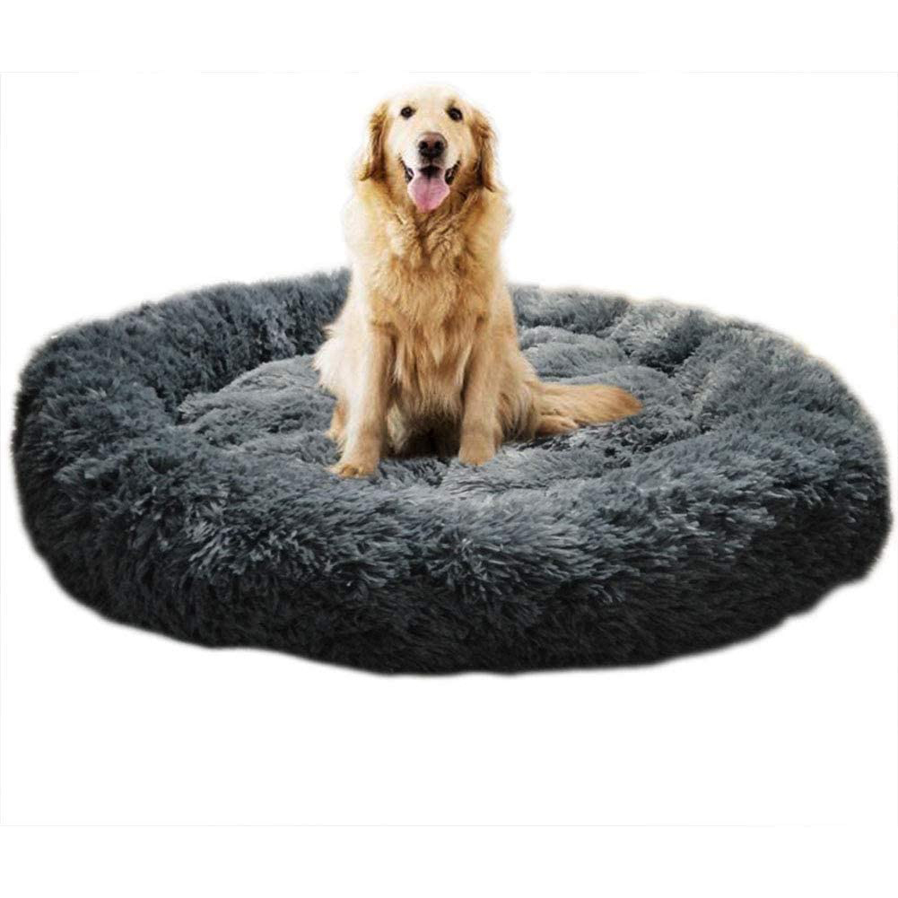 

Cats Bed Kennel House Sleeping Mat Nest Dogs Long Plush Pet Cushion 100cm, 501 Original