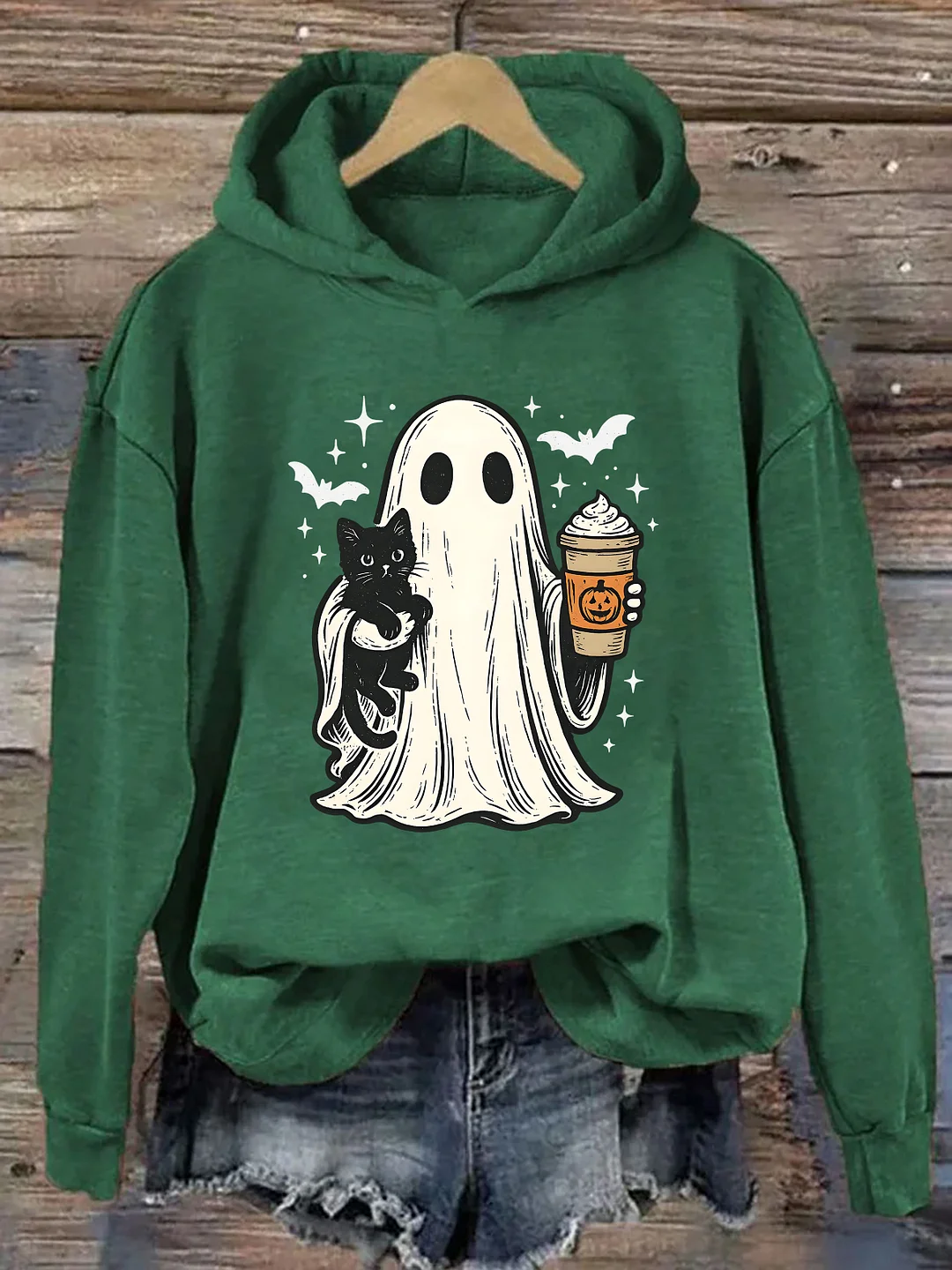 Pumpkin Spice Ghost Hoodie