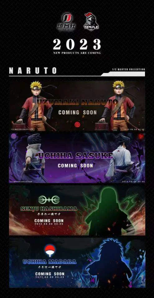 PRE-ORDER ZH studio - NARUTO Sasuke 1/6 & 1/4 Statue(GK)