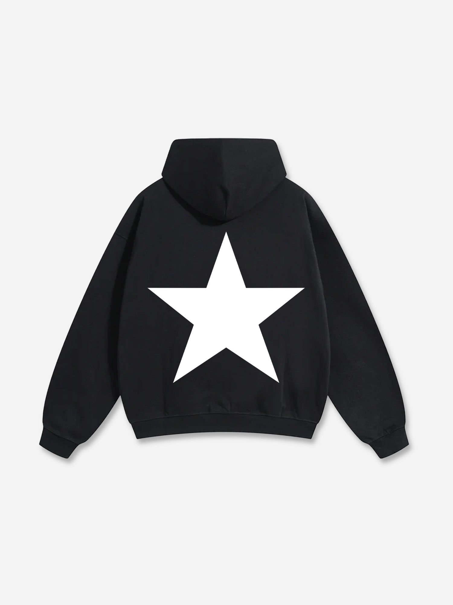 Sopula Essential Star Graphic Print Hoodie - SOPULA